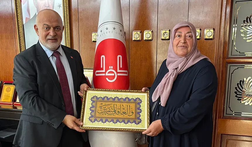 68 Yaşında hafız olmanın sevincini yaşadı