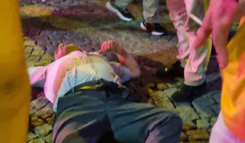 Amca yeğen arasında silahlı kavgaya: 1 yaralı
