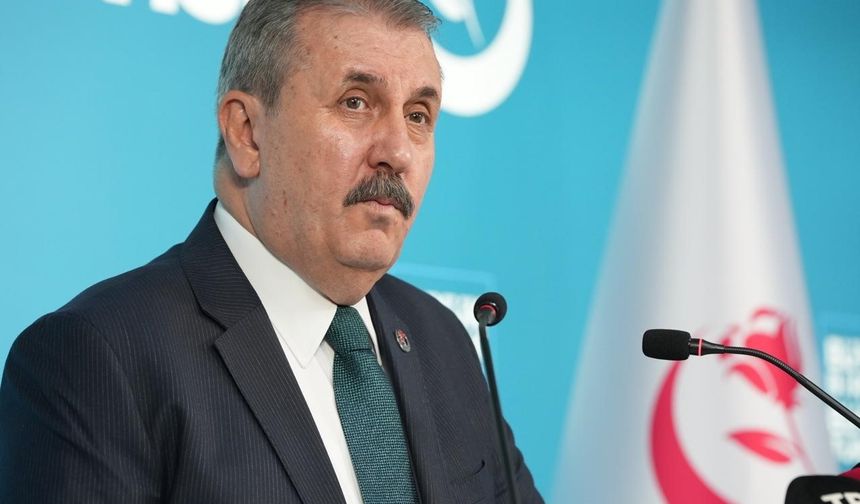 BBP Genel Başkanı Destici: "Terörle, terör örgütleriyle müzakere edilmez, mücadele edilir"