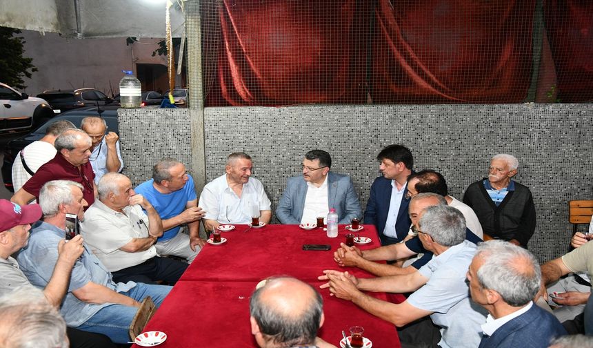 Başkan Genç , vatandaşların taleplerini dinledi