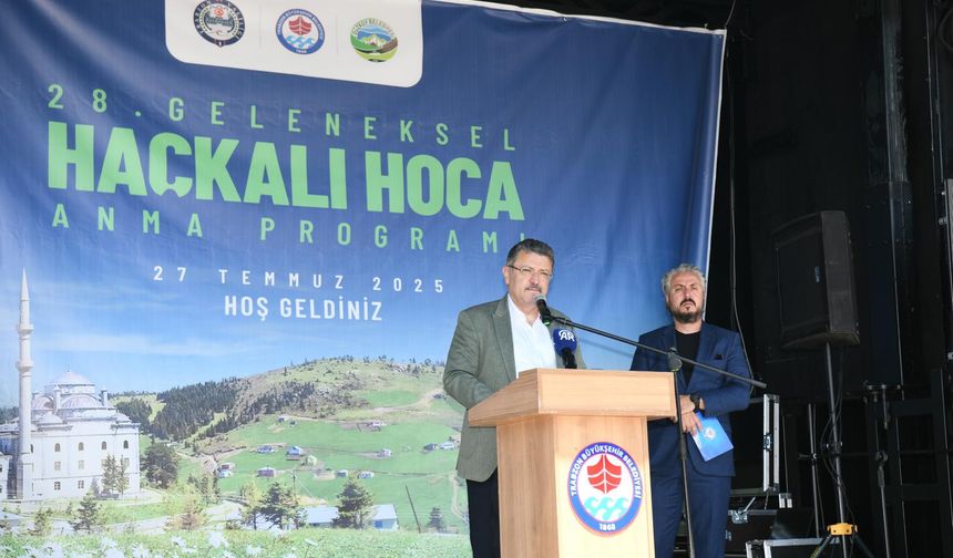 Haçkalı Baba dualarla anıldı