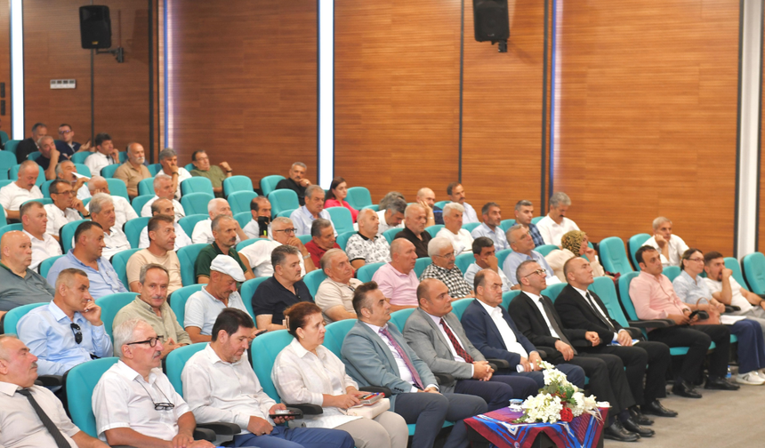 Ortahisar muhtarlarına 'Genel Tarım Sayımı' anlatıldı