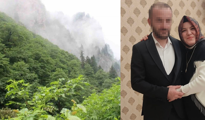 Eşini öldürdükten sonra ormanlık alana kaçan cinayeti zanlısını arama çalışmaları sürüyor