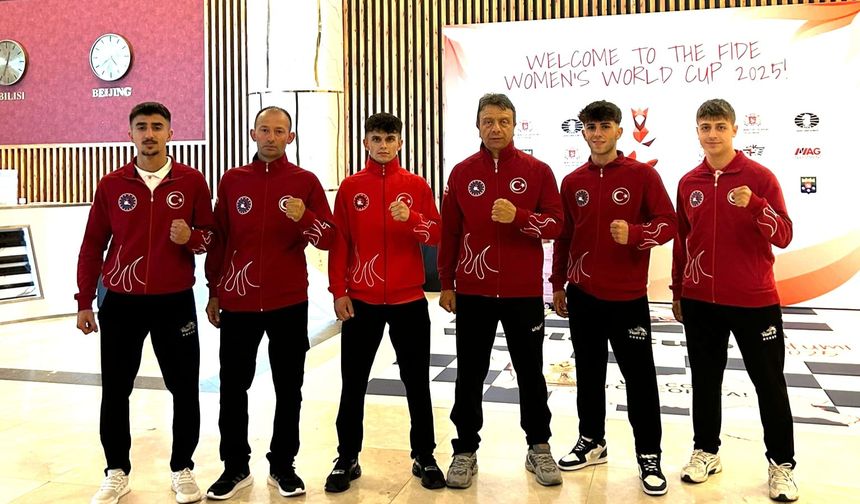 Wushu Kung Fu Milli Takımı Batum yolunda