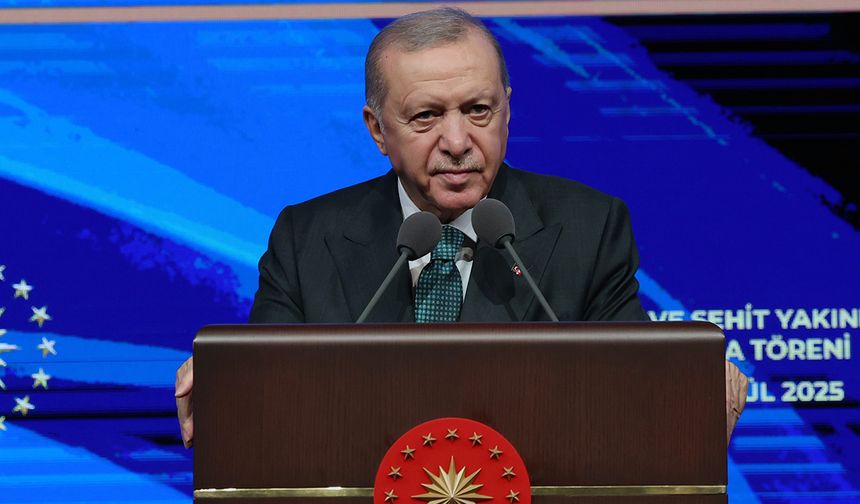 Cumhurbaşkanı Erdoğan: "Biz bu coğrafyada ev sahibiyiz"