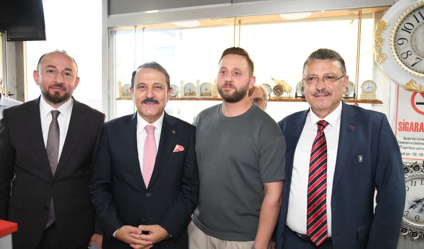 Başkan Genç Vakfıkebir'de
