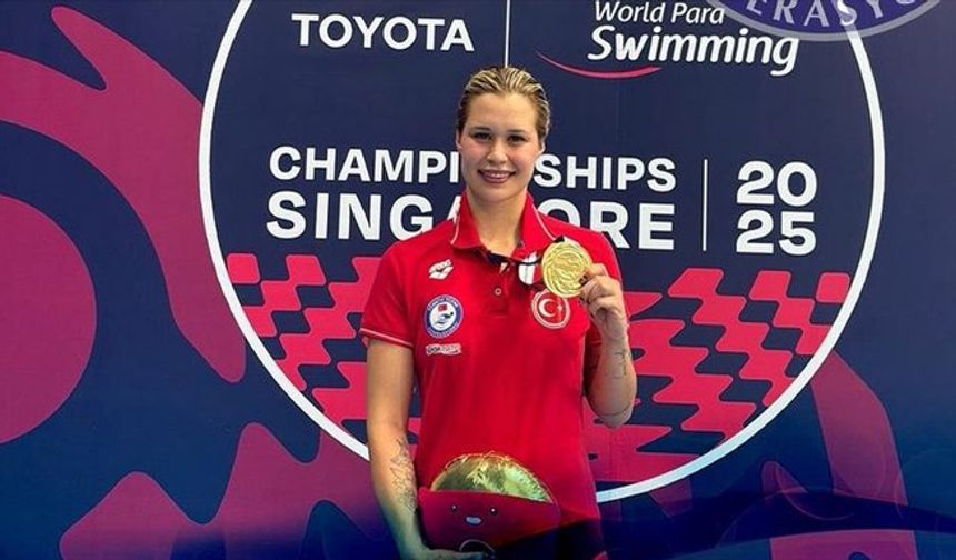 Milli sporcu Defne Kurt’tan şampiyona rekoru