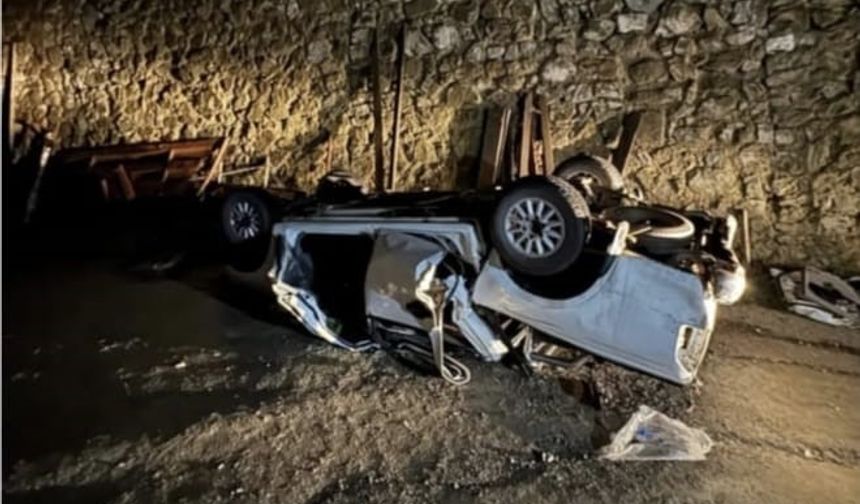 Trabzon’da trafik kazası: 1 ölü