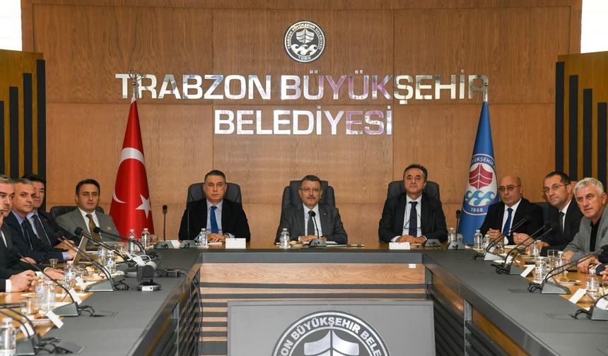 Trabzon Turizm Master Planı'nın ilk toplantısı gerçekleştirildi