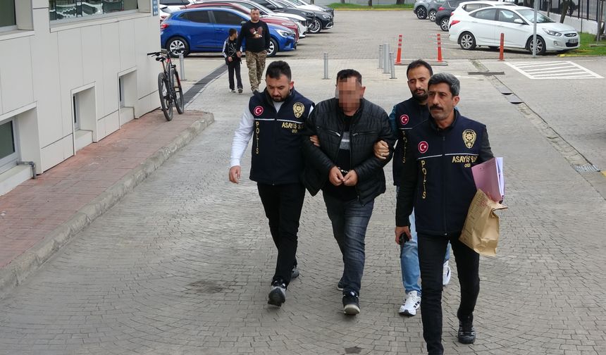 Trabzon'da yakalanan kuyumcu hırsızlığı zanlısı tutuklandı