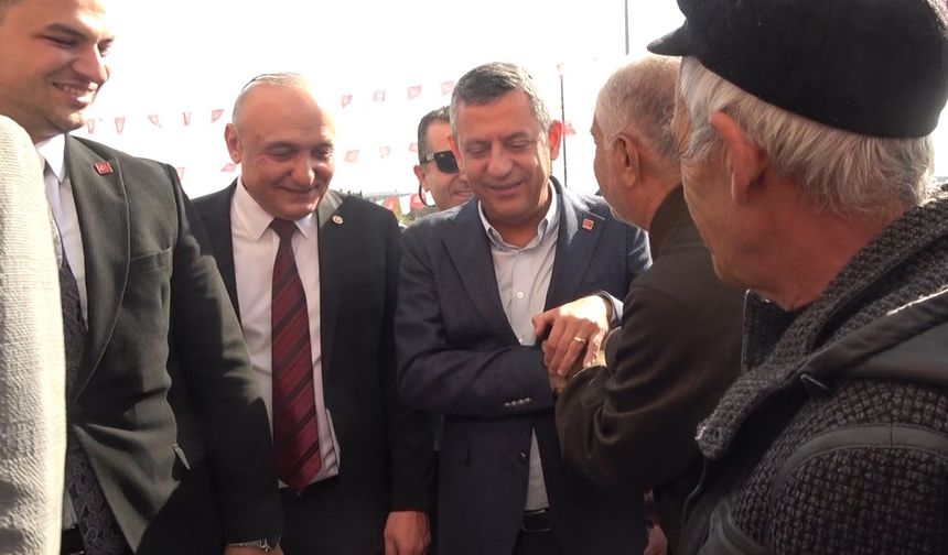 CHP Genel Başkanı Özgür Özel Kilis’te