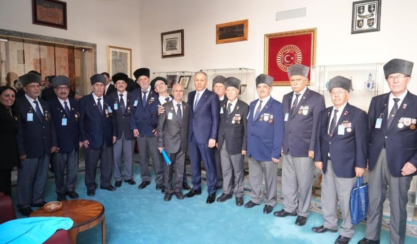 Yerlikaya:Gazilerimiz onurumuzdur