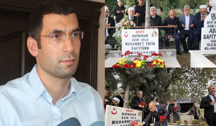 Trabzonlu şehit Kaymakam Safitürk, şehadetinin 9’uncu yılında Derik’te anıldı