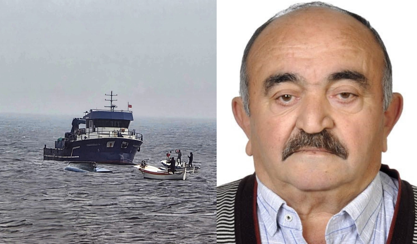 Balıkçı teknesi alabora oldu: 1 balıkçı öldü, 2 balıkçı kurtarıldı