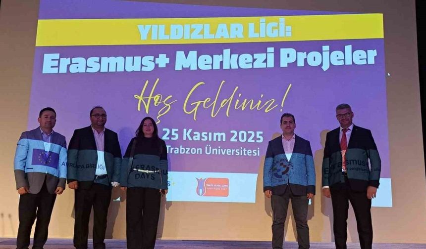 KBÜ, Trabzon’daki Erasmus+ Merkezi Projeler Toplantısında yer aldı