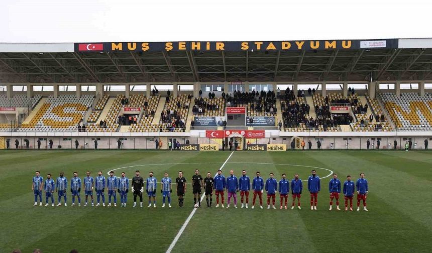 TFF 2. Lig: Muş Spor Kulübü: 2 - Fethiyespor: 0