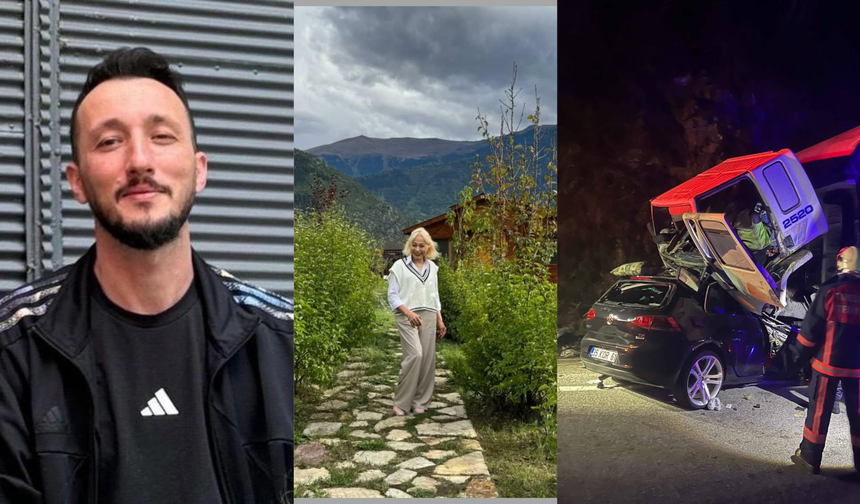 Tır ve otomobil çarpıştı:3 ölü, 1 yaralı