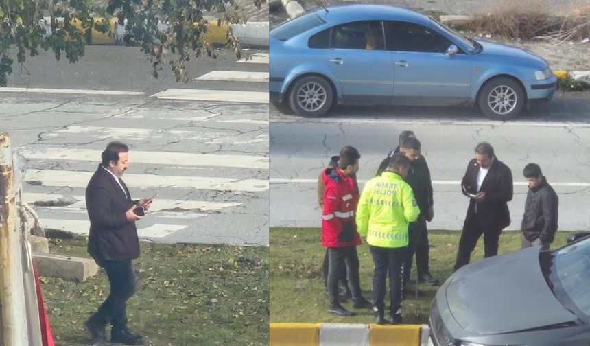 Şırdancı Mehmet yayaya çarptı: Kadının kolu ve bacağı kırıldı