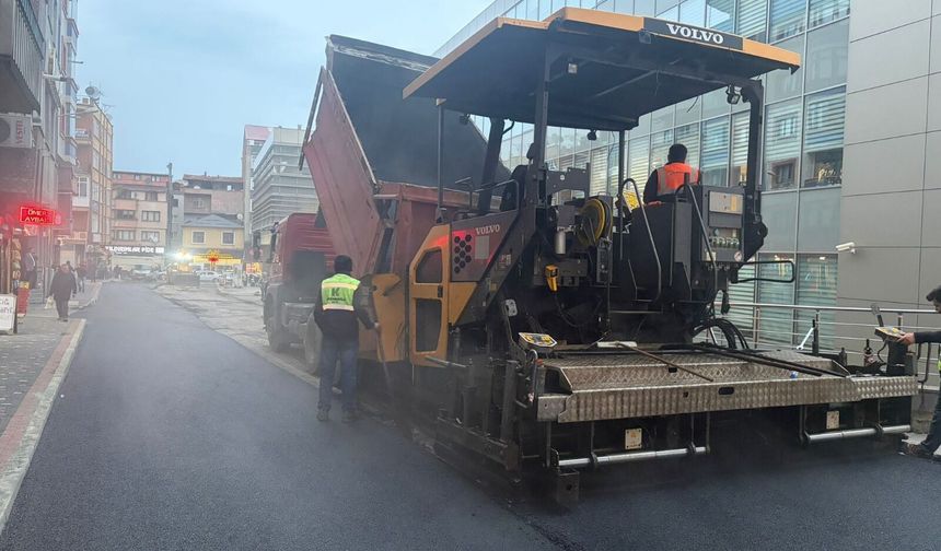 Trabzon'da bozuk yol kalmayacak