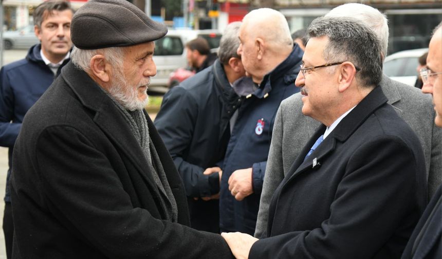 Başkan Genç Araklı'da esnaf ve vatandaşı dinledi