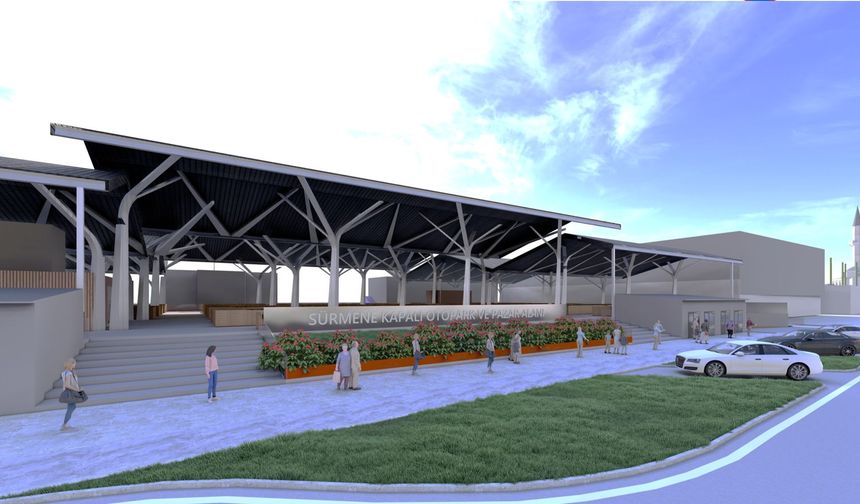 Modern Pazar yeri ve kapalı otopark geliyor