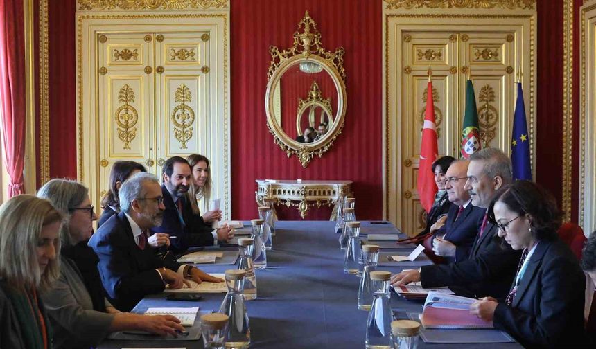 Bakan Fidan, Portekizli mevkidaşı Rangel görüştü