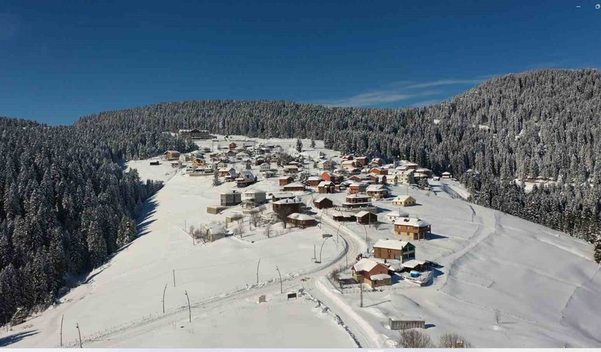 Kış turizmi için yayla yolları açık tutuluyor