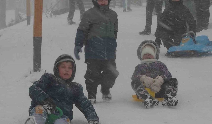 Ordu'da eğitime kar engeli
