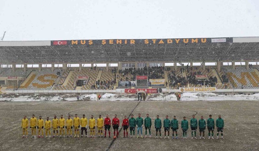 TFF 2. Lig: Muş Spor Kulübü: 1 - Kırklarelispor: 0