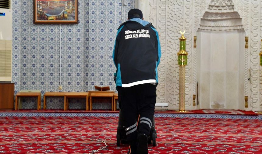 Camilerde ramazan temizliği