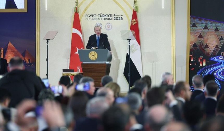 Türkiye-Mısır İş Forumu Kahire'de düzenlendi; Erzurum 3 protokol anlaşmasına imza attı