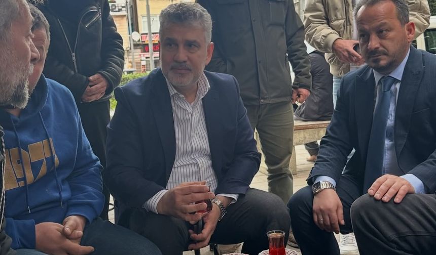 Milletvekili Büyükaydın’dan Beşikdüzü’nde teşkilat ve esnaf ziyaretleri