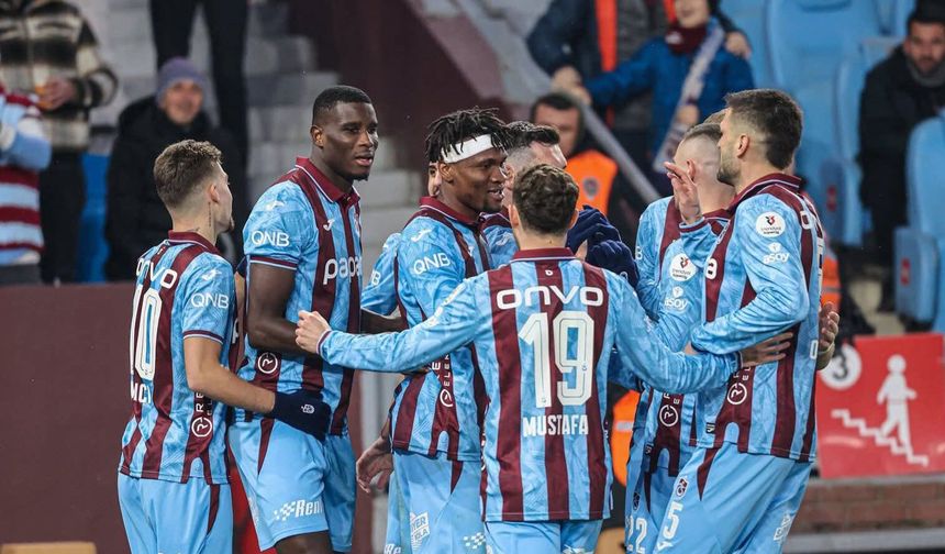 Trendyol Süper Lig: Trabzonspor: 3 - Fatih Karagümrük: 1 (Maç sonucu)