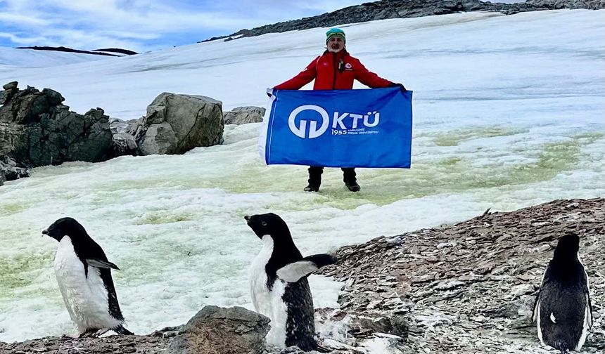Antarktika’da gurur dolu an!