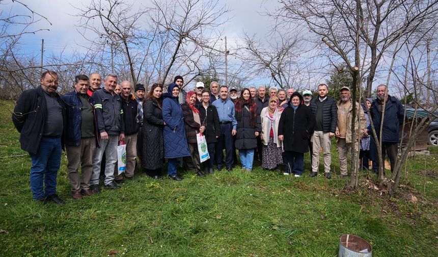Ortahisar Belediyesi'nden fındık üreticilerine eğitim desteği