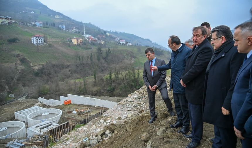 Başkan Genç:'Düzköy'ün atık sorununu ileri biyolojik arıtma ile kökten çözüyoruz'