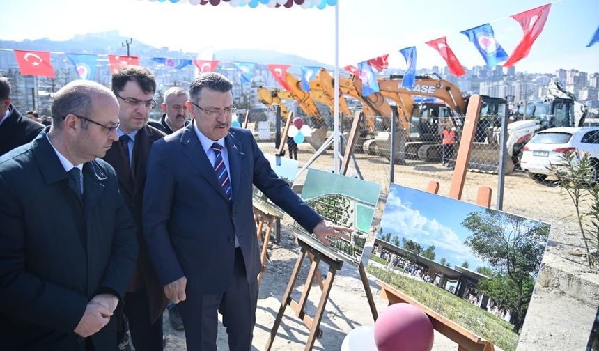 Başkan Genç,Uzunkum Yaşam Alanı Projesi'nde saha çalışmalarını başlattı