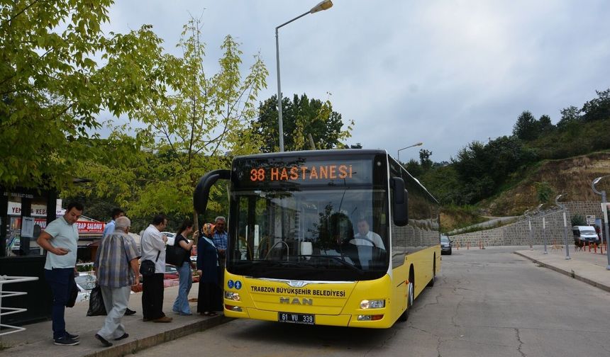 Trabzon'da toplu ulaşım ve Büyükşehir otoparkları bayramda ücretsiz olacak