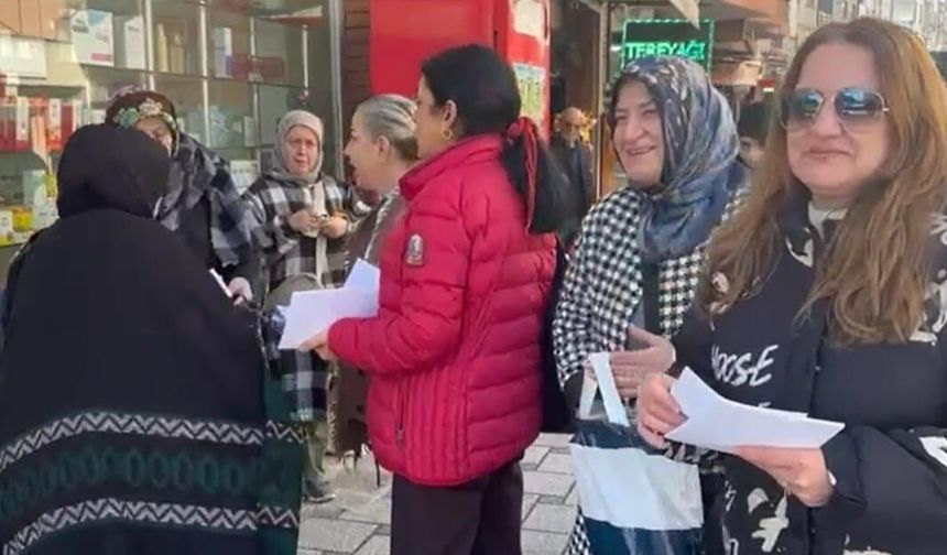 Of'ta kadın dayanışması