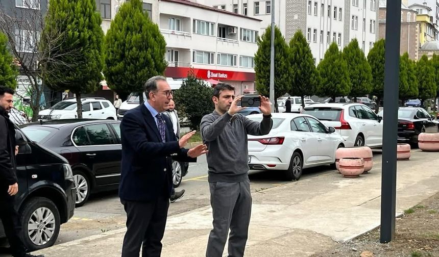 Selçuk Bayraktar ata toprağı Sürmene'de bilim merkezi projesini inceledi