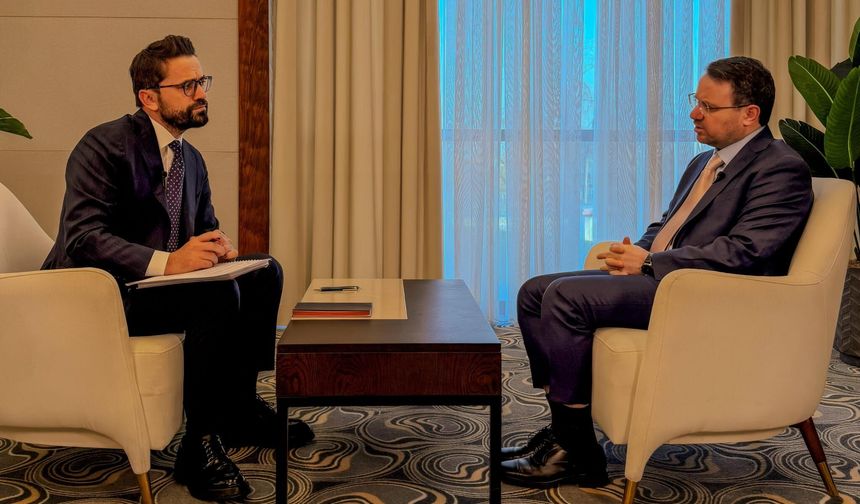 Adalet Bakanı hemşehrimiz gazeteci Adem Metan'a konuştu