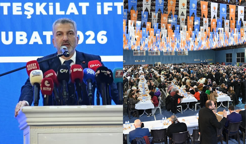 AK Parti Trabzon’da Teşkilat iftarı tam not aldı
