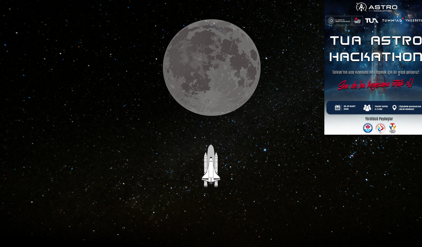 Trabzon'da gençler Astronomi,Havacılık ve Uzay Teknolojileri için yarışacak