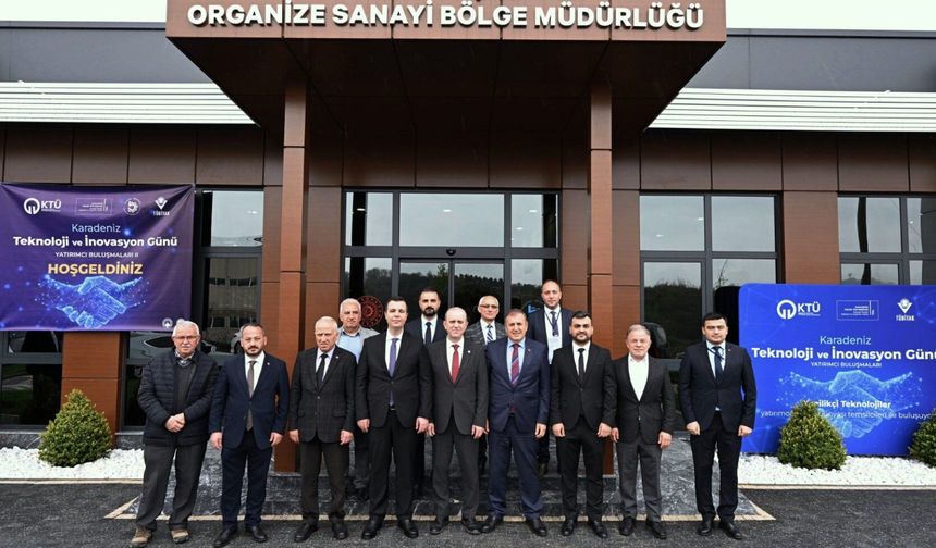 Karadeniz Teknoloji ve İnovasyon Günü Yatırımcı Buluşmaları Beşikdüzü OSB'de gerçekleştirildi