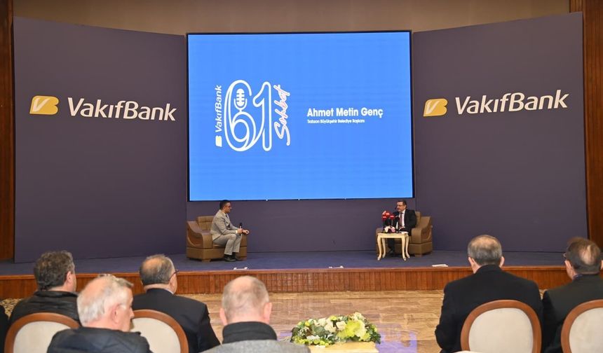 Başkan Genç başkentte Trabzon'u anlattı