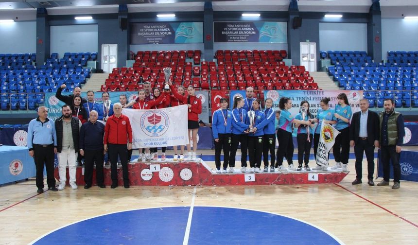 Kızlarda Trabzon erkeklerde Muğla birinci oldu