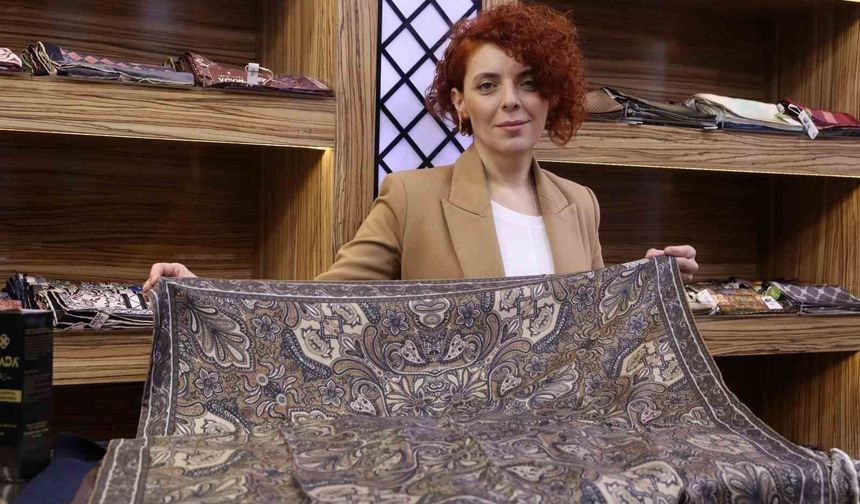 Anadolu'nun sembolleri eşarplarda dile geliyor