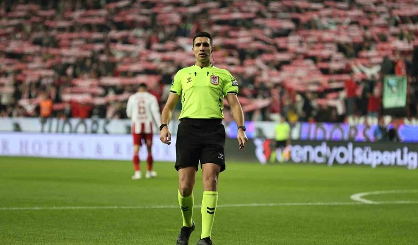 Göztepe - Galatasaray maçının hakemi Alper Akarsu oldu