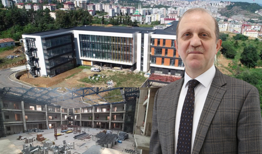 KTÜ Rektörü Çuvalcı: Diş Hastanesi inşaatı 20 Mayıs’ta bitecek, hedef 2027 başında hizmete açmak