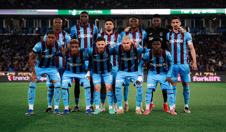 Trabzonspor ligi 10. kez 3. sırada tamamladı